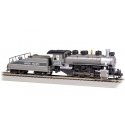 USRA 0-6-0 Switcher w/Slope-Back Tender - Standard DC -- Union Pacific 4433 (2-Tone Gray, silver), HO, Bachmann Industries 50610