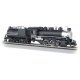 USRA 0-6-0 w/Vanderbilt Tender & Smoke - Standard DC -- Southern Pacific 1237 (black, silver), HO, Bachmann Industries 50710