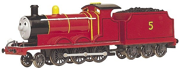 Thomas & Friends(TM) -- James the Red Engine 5, HO, Bachmann Industries 58743