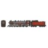 Class H1b 4-6-4 Hudson - Standard DC -- Canadian Pacific 2818 (bright maroon, gray, black, Spans the World Logo), HO, Rapido Tra