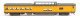 85′ ACF Observation Dome Lounge Lighted - Ready to Run -- Union Pacific(R) (Armour Yellow, gray City of Portland Tail Sign), H