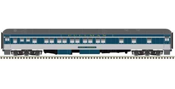 Pullman Heavyweight Plan 3973 10-1-1 Sleeper - Ready to Run -- Louisville & Nashville Chief Comcomly (Georgian, blue, silver, gr