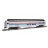Budd 85` Full-Length Dome with Lights - Ready to Run - Silver Series(R) -- Amtrak 10031 `Ocean View` (Phase III silver, blue, wh
