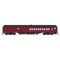 Heavyweight Coach-Baggage-Combine - Ready to Run -- Boston & Maine 3608 (maroon, black), HO, Broadway Limited Imports 9746