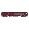 Heavyweight Coach-Baggage-Combine - Ready to Run -- Boston & Maine 3608 (maroon, black), HO, Broadway Limited Imports 9746