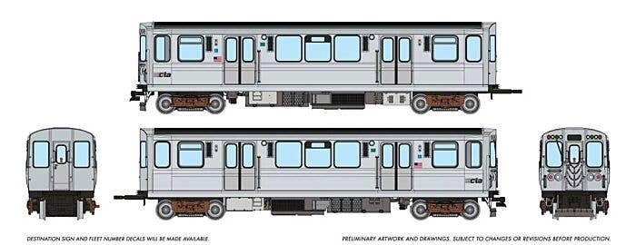 CTA 2600-series DCC Speed, HO, Rapido Trains Inc 208505
