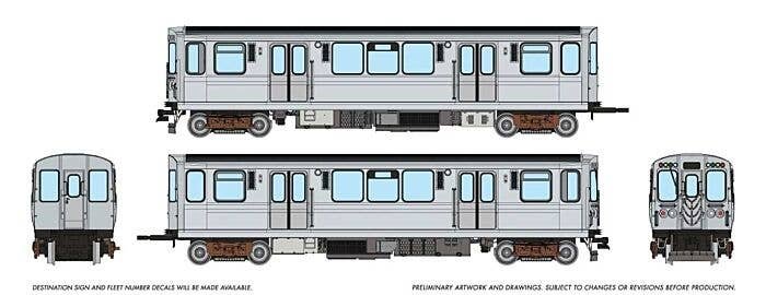CTA 2600-series DCC Unlet, HO, Rapido Trains Inc 208519