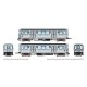 CTA 2600-series DCC Circl, HO, Rapido Trains Inc 208510