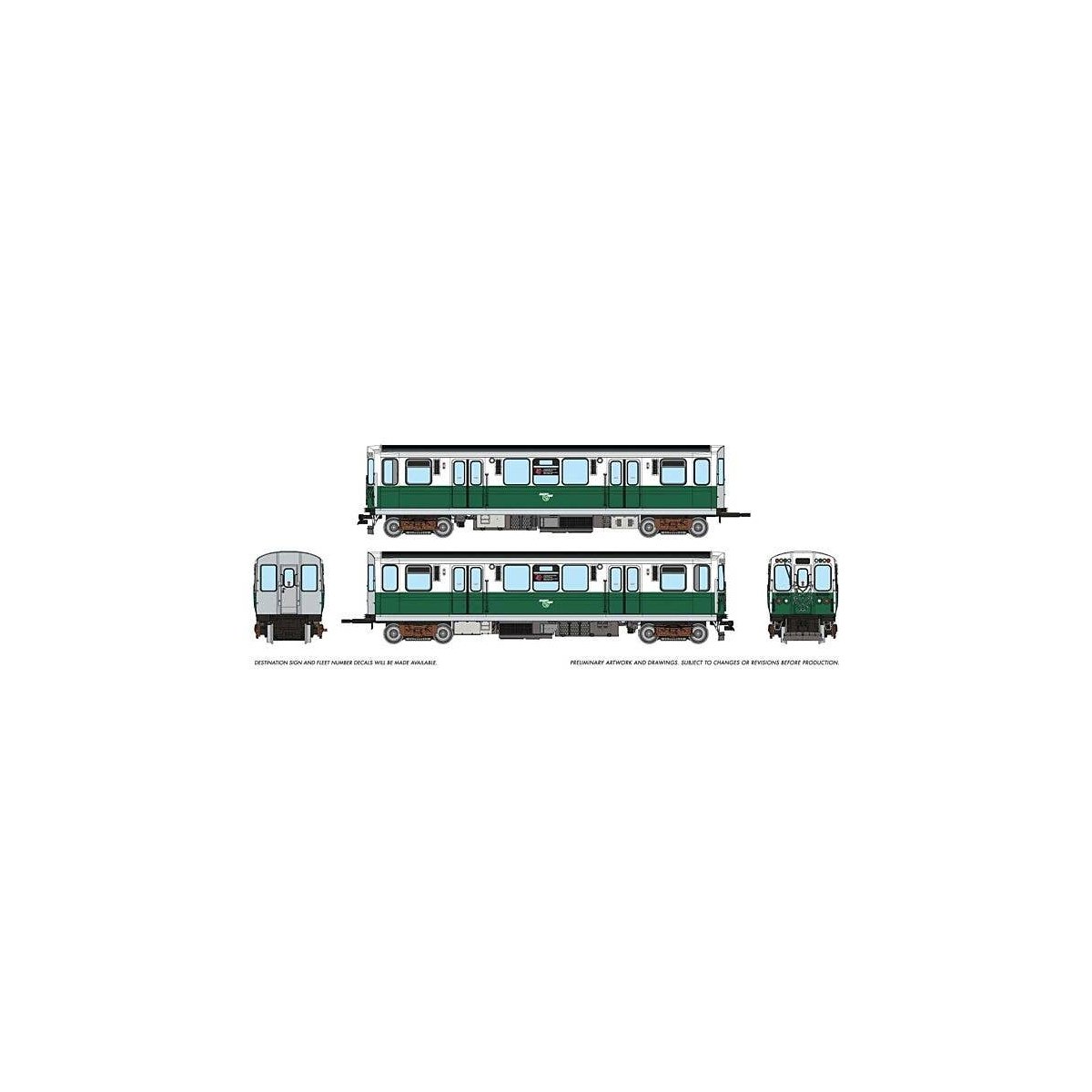 CTA 2600-series DC 75th A, HO, Rapido Trains Inc 208017