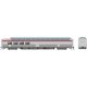SP 3/4 Dome-Lounge - Ready to Run -- Southern Pacific 3606 (General Service, silver, red, Fluted Sides), HO, Rapido Trains Inc 1