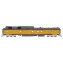 Power Car No Roof Antenna - Ready to Run -- Union Pacific 2066 (2000s Excursion Scheme, Armour Yellow, gray, red), HO, Broadway 