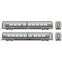 Viewliner II Sleeper- Lighted - Ready to Run -- Amtrak 62501 Potomac River (Phase III silver red, white, blue), HO, Kato USA Inc