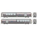 Viewliner II Baggage-Dormitory- Lighted - Ready to Run -- Amtrak 69004 (Phase III silver red, white, blue), HO, Kato USA Inc 356