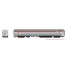 Budd Coach - Ready to Run -- Canadian Pacific 106 (stainless, Action red, Multimark Logo), HO, Rapido Trains Inc 115105