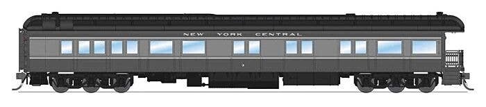 Heavyweight Business Car Observation - Ready to Run -- New York Central 3 (2-Tone Gray), HO, Broadway Limited Imports 9723