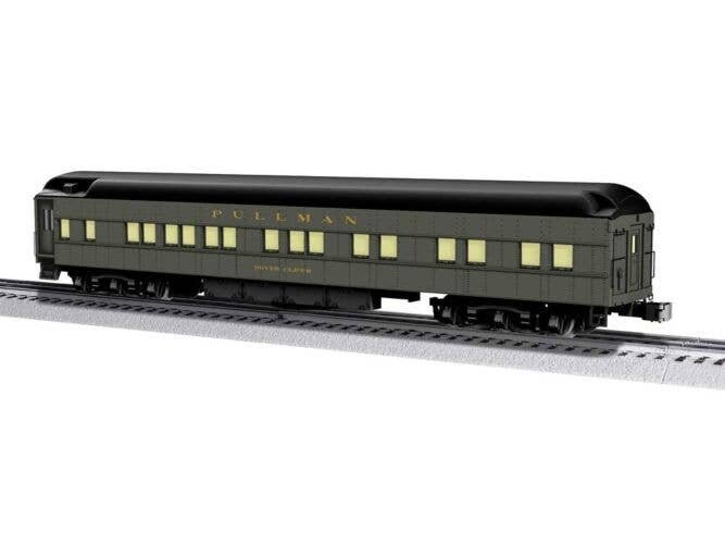 18′ Heavyweight Pullman Sleeper w/SleeperSounds - 3-Rail - Ready to Run -- New York Central Dover Cliffs (Pullman Green), O, L