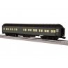 18′ Heavyweight Pullman Diner w/StationSounds - 3-Rail - Ready to Run -- New York Central 452 (20th Century Ltd, Pullman Green