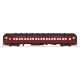 80′ PRR P70 Coach - Ready to Run -- Reading, Blue Mountain & Northern (Tuscan, black), HO, Broadway Limited Imports 9738