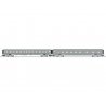 21′ Pullman 4-4-2, 10-6 Sleeper Set - 3-Rail - Ready to Run -- Santa Fe Set A Regal Court, Pine Leaf (stainless), O, Lionel 26