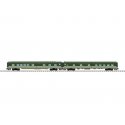 21′ Pullman Sleeper, Diner Set - 3-Rail - Ready to Run -- Northern Pacific (Loewy 2-Tone Green), O, Lionel 2627060