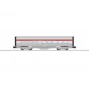 15′ Fluted-Side Diner w/StationSounds - 3-Rail - Ready to Run -- Southern Pacific (aluminum, red), O, Lionel 2527750