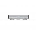 15′ Fluted-Side Diner w/StationSounds - 3-Rail - Ready to Run -- Santa Fe (aluminum), O, Lionel 2527690