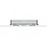 15′ Fluted-Side Diner w/StationSounds - 3-Rail - Ready to Run -- Santa Fe (aluminum), O, Lionel 2527690