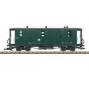 Type KD4 Baggage Car - Ready to Run -- German State Railroad DR (Era IV, green, gray), G, LGB 30326