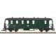 Type KD Coach - Ready to Run -- German State Railroad DR (Era IV, green, gray), G, LGB 36371