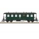 Type KB 2nd Class Coach - Ready to Run -- German State Railroad DR (Era IV, green, gray), G, LGB 36372
