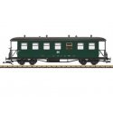 Type KB 2nd Class Coach - Ready to Run -- German State Railroad DR (Era IV, green, gray), G, LGB 36372