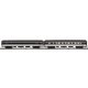 70′ Streamlined Coach, Diner - 3-Rail - Ready to Run -- Canadian National 5421, 1436 (black, white, red), O, Atlas O 3001950