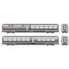 Viewliner II Diner- Lighted - Ready to Run -- Amtrak 68012 Harrisburg (Phase III silver red, white, blue), HO, Kato USA Inc 3562