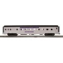 70′ Streamlined Sleeper - 3-Rail - Ready to Run -- Atlantic Coast Line Nash County (silver, purple), O, Atlas O 3001945