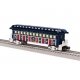 Old-Time Wood Coach - 3-Rail - Ready to Run -- Founding Fathers John Adams (blue, red, white), O, Lionel 2627390