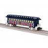 Old-Time Wood Coach - 3-Rail - Ready to Run -- Founding Fathers John Adams (blue, red, white), O, Lionel 2627390