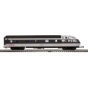 70′ Streamlined Skytop Observation - 3-Rail - Ready to Run -- Canadian National Malpeque (black, white, red), O, Atlas O 30019