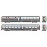 Viewliner II Diner - Ready to Run -- Amtrak 68012 Harrisburg (Phase III silver red, white, blue), HO, Kato USA Inc 356231