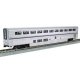 Superliner I Coach - Ready to Run -- Amtrak 34034 (Phase VI silver, blue, red), HO, Kato USA Inc 356058