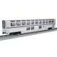 Superliner I Lounge - Ready to Run -- Amtrak 33003 (Phase VI silver, blue, red), HO, Kato USA Inc 356066