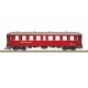 2nd Class Coach - Ready to Run -- Rhaetian Railway RhB (Era VI, red, silver), G, LGB 31527
