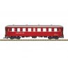 2nd Class Coach - Ready to Run -- Rhaetian Railway RhB (Era VI, red, silver), G, LGB 31527
