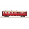 1st Class Coach - Ready to Run -- Rhaetian Railway RhB (Era VI, red, silver), G, LGB 31525