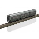 Type Bmh Halberstadt Center-Entry Car 3-Pack - Ready to Run -- German State Railroad DR (Era IV 1980s, green, silver & green, br