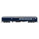 Heavyweight Coach-Baggage-Combine - Ready to Run -- Louisville & Nashville 1603 (blue, gray, gold), HO, Broadway Limited Imports