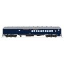 Heavyweight Coach-Baggage-Combine - Ready to Run -- Louisville & Nashville 1603 (blue, gray, gold), HO, Broadway Limited Imports