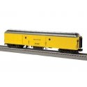 Class B60 Heavyweight Baggage Car - 3-Rail - Ready to Run -- Penn Central 28197 (MOW yellow,silver, black), O, Lionel 2527260