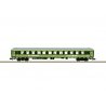 Type Bmmz 268.7F 2nd Class Coach 3-Pack - Ready to Run - Minitrix -- Flixtrain (Era VI 2020, green, black, white), N, Trix 15797