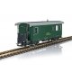 Baggage Car - Ready to Run -- Sachsisch-Oberlausitzer-Eisenbahngesellschaft SOEG (Era VI, green), G, LGB 36380