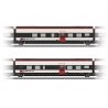 Type B & Type C 2nd Class Add-On for Giruno Train Set - 3-Rail - Ready to Run -- Swiss Federal Railways SBB Set 1 (Era VI 2021, 
